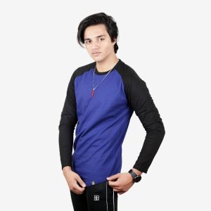 blue and black tshirt for men - brocode