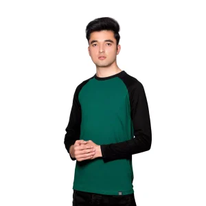 green and black full sleeve t-shirt 3 - brocode