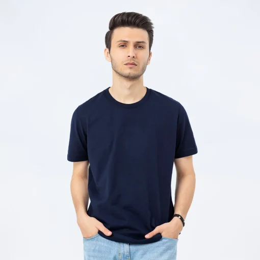 Navy Blue tshirt for men - brocode