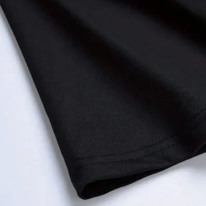 plain Black T-shirt for men